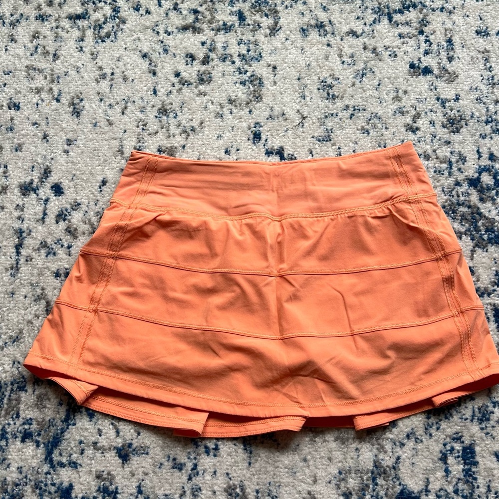 Lululemon Pace rival skirt *regular orange